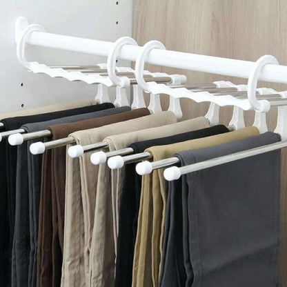 5 In 1 Pants Folding Rack