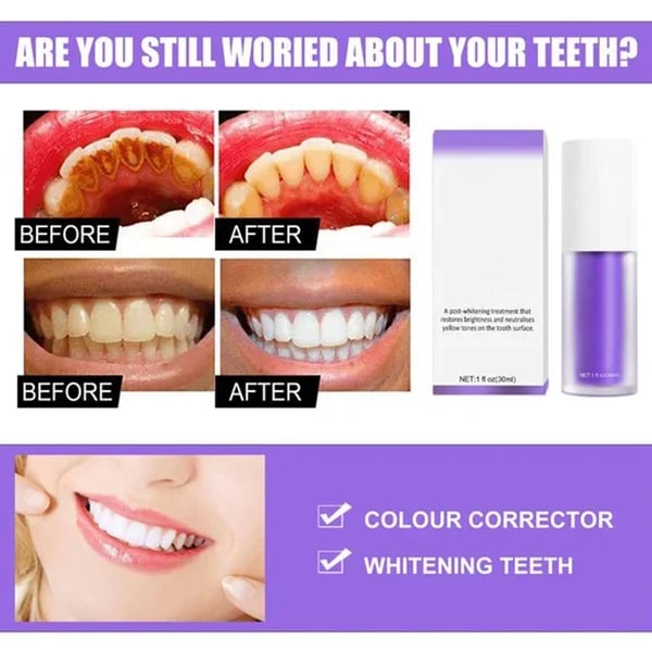 Max Whitening Purple Toothpaste