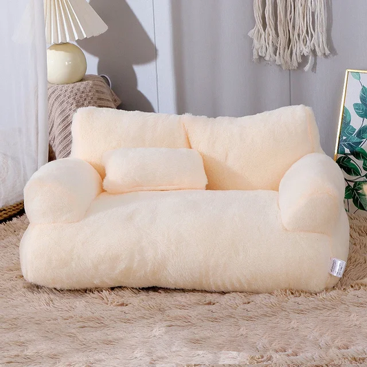 Fluffy Extra Large Cozy Dog & Cat Sofa Bed